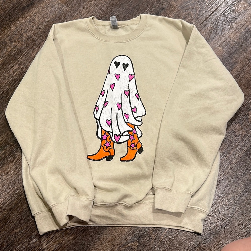 Giddy Up ghost sweatshirt